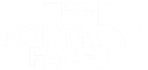 The North Face Logo white